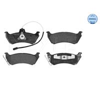 Kit pastiglie freno, Freno a disco Assale posteriore per MERCEDES-BENZ CLASSE M