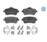 Kit pastiglie freno, Freno a disco Assale posteriore per MERCEDES-BENZ CLASSE M