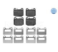 Kit pastiglie freno, Freno a disco Assale posteriore per MERCEDES-BENZ CLASSE M