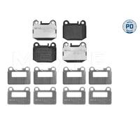 Kit pastiglie freno, Freno a disco Assale posteriore per MERCEDES-BENZ CLASSE M