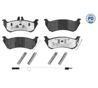 Kit pastiglie freno, Freno a disco Assale posteriore per MERCEDES-BENZ CLASSE M