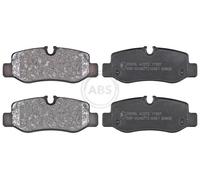 Kit pastiglie freno, Freno a disco Assale posteriore per MERCEDES-BENZ CLASSE V