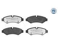 Kit pastiglie freno, Freno a disco Assale posteriore per MERCEDES-BENZ SPRINTER