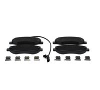 Kit pastiglie freno, Freno a disco Assale posteriore per NISSAN OPEL RENAULT VAU