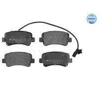 Kit pastiglie freno, Freno a disco Assale posteriore per NISSAN OPEL RENAULT VAU
