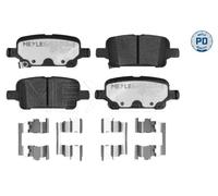 Kit pastiglie freno, Freno a disco Assale posteriore per OPEL VAUXHALL AMPERA-E