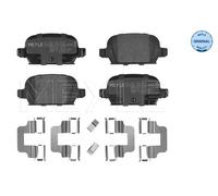 Kit pastiglie freno, Freno a disco Assale posteriore per OPEL VAUXHALL CORSA COR
