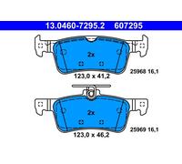 Kit pastiglie freno, Freno a disco Assale posteriore per PEUGEOT 308 308 SW