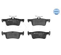 Kit pastiglie freno, Freno a disco Assale posteriore per PEUGEOT 308 308 SW