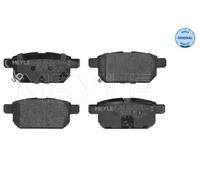 Kit pastiglie freno, Freno a disco Assale posteriore per SUZUKI BALENO S-CROSS S