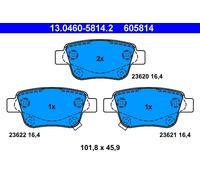 Kit pastiglie freno, Freno a disco Assale posteriore per TOYOTA ALPHARD / VELLFI
