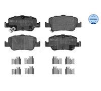 Kit pastiglie freno, Freno a disco Assale posteriore per TOYOTA AURIS AURIS VAN