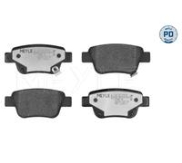 Kit pastiglie freno, Freno a disco Assale posteriore per TOYOTA AVENSIS COROLLA