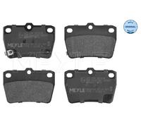 Kit pastiglie freno, Freno a disco Assale posteriore per TOYOTA RAV 4
