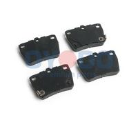 Kit pastiglie freno, Freno a disco Assale posteriore per TOYOTA RAV 4