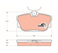 Kit pastiglie freno, Freno a disco Assale posteriore per VW CALIFORNIA TRANSPORT