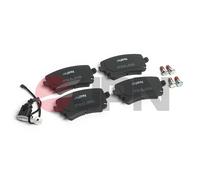 Kit pastiglie freno, Freno a disco Assale posteriore per VW MULTIVAN TRANSPORTER