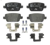 Kit pastiglie freno, Freno a disco ATE 13.0460-2737.2 per S80 II (124) 2 2013-
