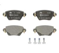 Kit pastiglie freno, Freno a disco ATE 13.0460-3988.2 per X-TYPE I 3 2001-2008