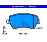 Ate Kit Pastiglie Freno 13.0460-5801.2