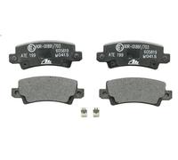 Kit pastiglie freno, Freno a disco ATE 13.0460-5819.2 per COROLLA 2 2002-2006