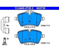 Set di pastiglie freno ATE 13.0460-2725.2, anteriore