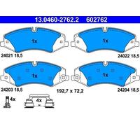 KIT PASTIGLIE FRENO ANT ATE LAND ROVER DISCOVERY IV 3.0 4x4 250KW 13>18 13046...