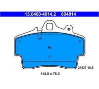 Set di pastiglie freno ATE 13.0460-4814.2, anteriore