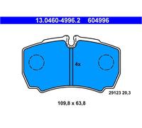 ATE Set pastiglie freno 13.0460-4996.2 per Iveco Daily III/IV/V - Assale posteriore