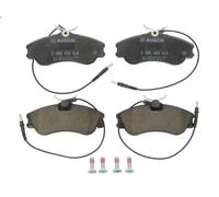 Kit pastiglie freno, Freno a disco BOSCH 0 986 424 414 per 406 (8B) 2 1999-2004