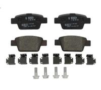 Kit pastiglie freno, Freno a disco BOSCH 0 986 494 030 per MITO (955_) 1.4 2011-