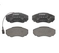 Kit pastiglie freno, Freno a disco BOSCH 0 986 494 048 per BOXER Furgone 2 2001-