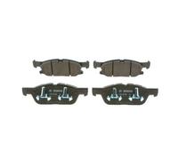 BOSCH Kit pastiglie freni Anteriore con sensore usura integrato | Low-Metallic 0 986 424 326