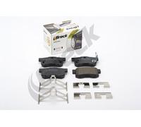 Kit pastiglie freno, Freno a disco BRECK 21720 00 704 00 per SX4 1.6 2010-2015