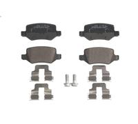 Kit pastiglie freno, Freno a disco BRECK 23138 00 704 00 per VANEO 1.6 2002-
