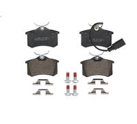 Kit pastiglie freno, Freno a disco BRECK 23554 10 704 10 per A4 B5 1.8 1994-2