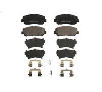 Kit pastiglie freno, Freno a disco BRECK 25564 00 701 10 per CHEROKEE 2 2014-
