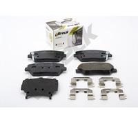 Kit pastiglie freno, Freno a disco BRECK 25757 00 701 00 per CARENS IV 2 2016-