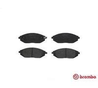 Kit pastiglie freno, Freno a disco BREMBO P 10 054 per SPARK 1.2 2009-
