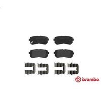 Kit pastiglie freno, Freno a disco BREMBO P 30 046 per i20 I (PB, PBT) 1.4 2008-