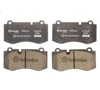 Kit pastiglie freno, Freno a disco BREMBO P 50 074X per SL (R230) 3 2008-2012