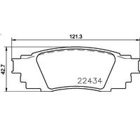 Kit pastiglie freno, Freno a disco BREMBO P 83 160 per RX (_L2_) 2 2015-2017