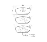 Kit Pastiglie Freno Freno A Disco Brembo P85137 Prime Line per Audi Seat Skoda
