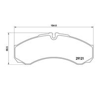 PASTIGLIE FRENO ANTERIORI MINI MINI COOPER ONE D S WVA23984 PF1096