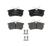 Kit pastiglie freno, Freno a disco DELPHI LP1316 per FIESTA VI Van 1.4 2009-2017