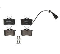 Kit pastiglie freno, Freno a disco DELPHI LP1815 per AUDI A3 (8P1) 2 2003-2008