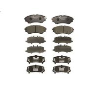 Kit pastiglie freno, Freno a disco DELPHI LP2036 per B-SERIE (UN) 2.5 1999-2006