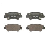 Kit pastiglie freno, Freno a disco DELPHI LP2295 per KIA CARENS IV 2 2013-2016