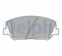 Kit pastiglie freno, Freno a disco DELPHI LP2477 per CEE'D (JD) 1 2015-2018