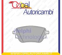 Delphi Set di pastiglie freno LP3438 Low-Metallic posteriore per Mercedes-Benz